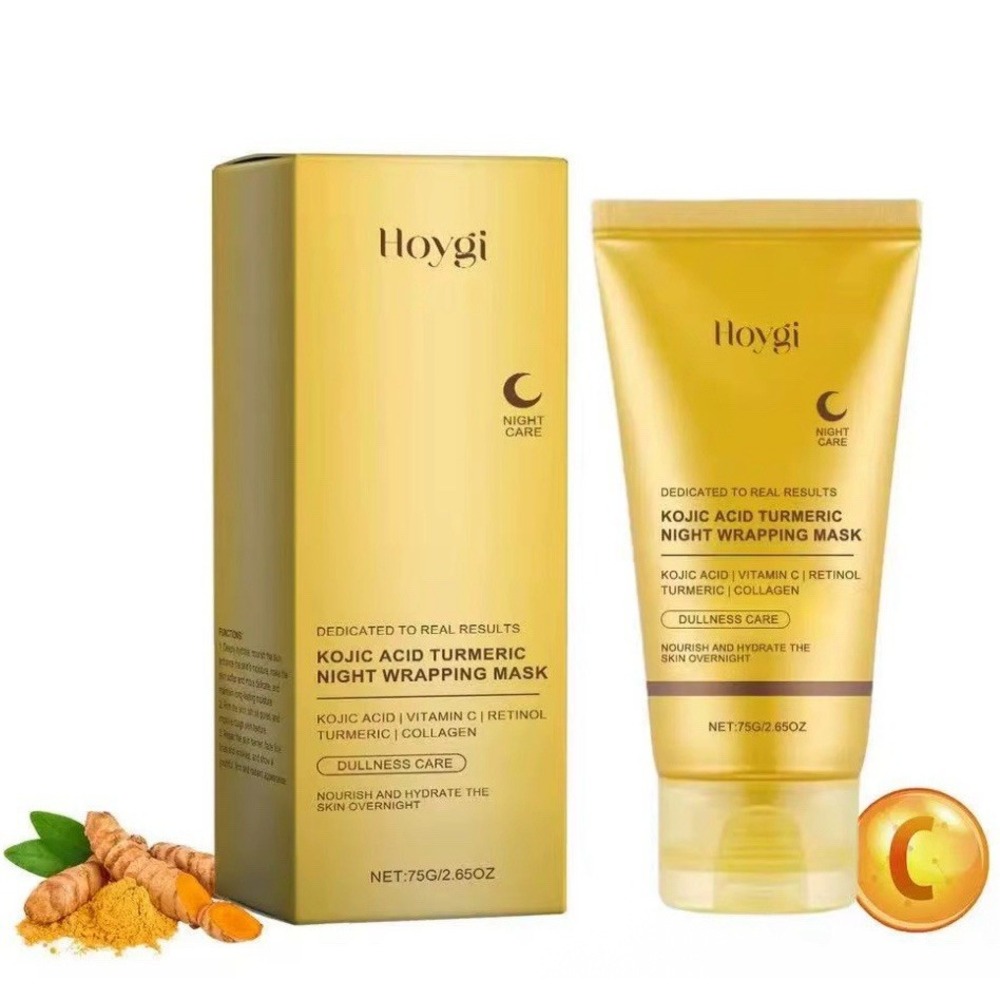Hoygi Kojic Acid‎ Turmeric Night Wrapping Mask